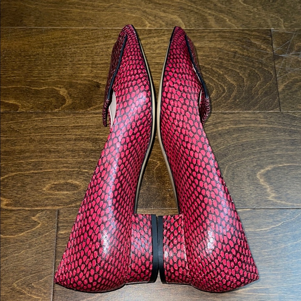 BELLS & BECKS SIZE 42 Stylish Women's Pink Patterned Flats - Picture 5 of 12